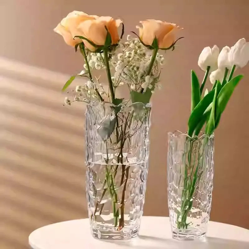 Modern Style Creative Transparent Vase For Flowers Hydroponic Terrarium Arrangement Container And Table Decoration 1 Unit