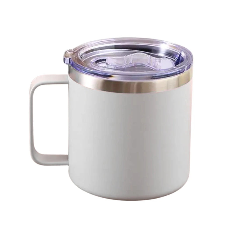 350ml Stainless Steel Cuia Thermal Cup with Lid-Ideal for Ice Beer, Chopp, Soft Drinks, Water, Coffee and Tea