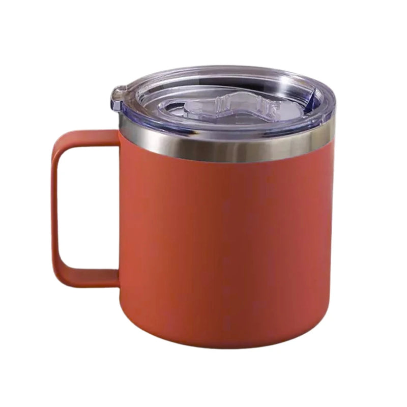 350ml Stainless Steel Cuia Thermal Cup with Lid-Ideal for Ice Beer, Chopp, Soft Drinks, Water, Coffee and Tea