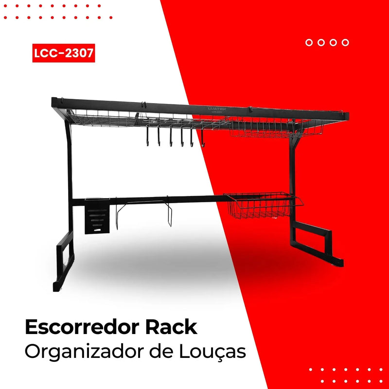 Escorredor de Louças Premium - Anti-Ferrugem