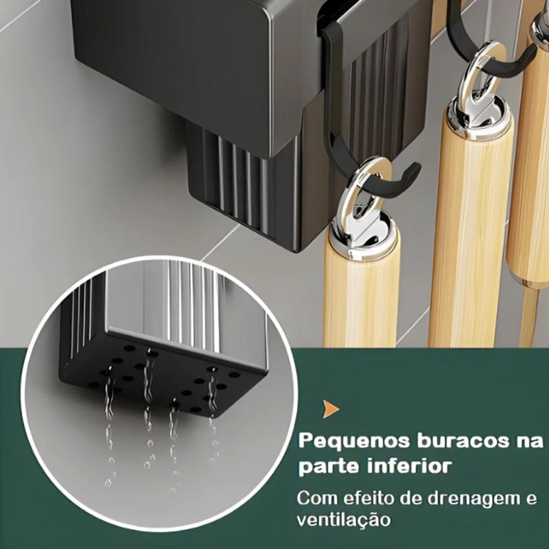 Suporte Para Armazenamento De Facas Ganchos Talheres Utensílios De Cozinha De Ferro